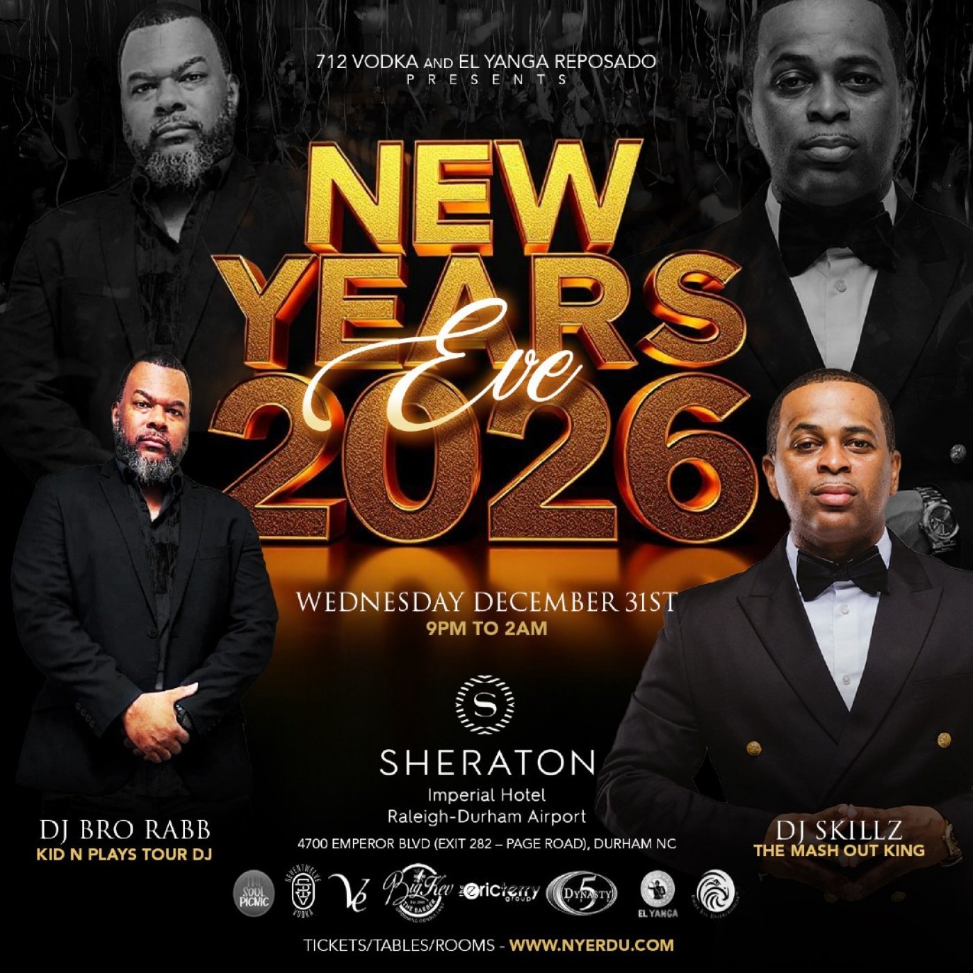NEW YEARS EVE 2026, 31 December | Event in Durham | AllEvents