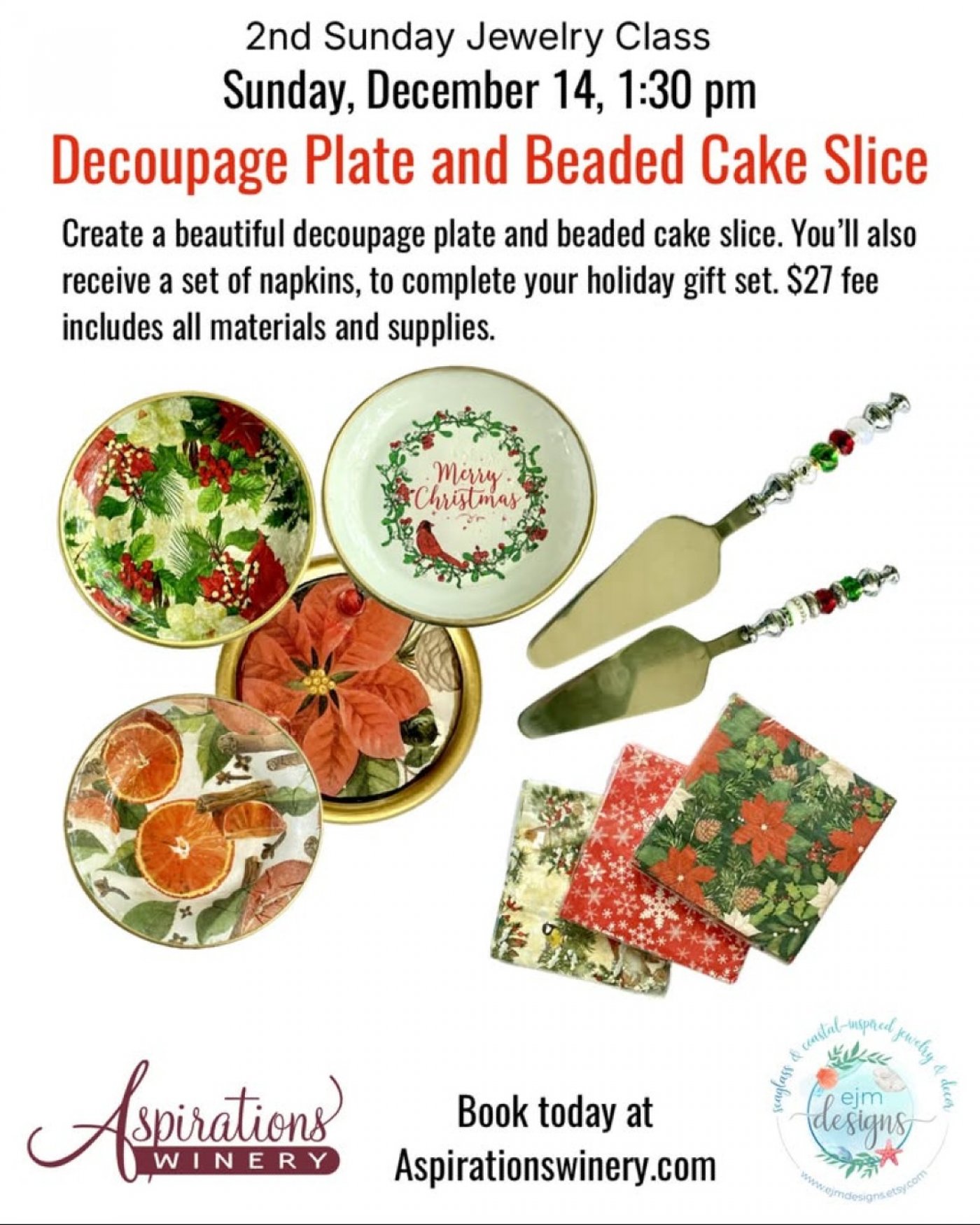 Make Your Own Jewelry Class with Liz, 14 December | Event in Clearwater | AllEvents