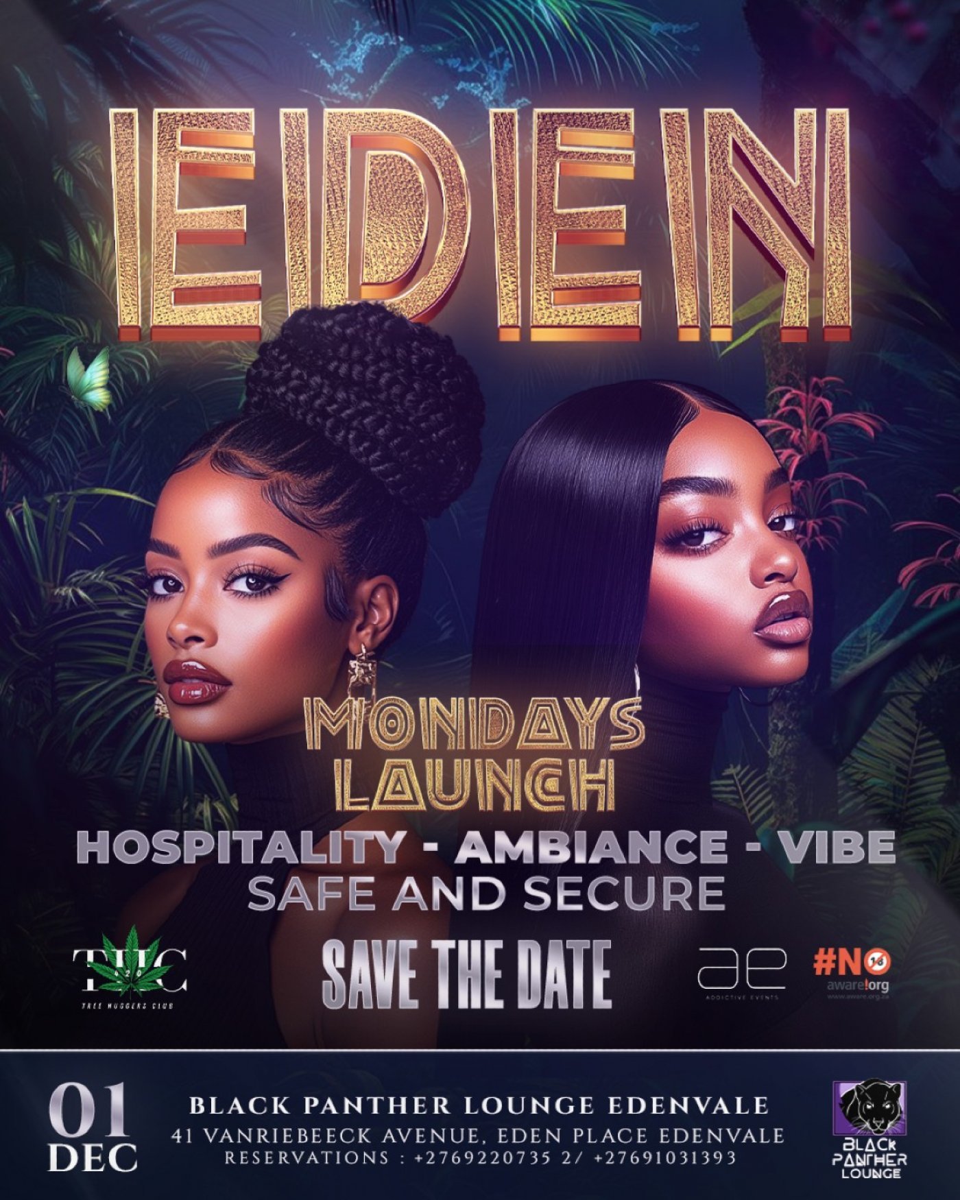 EDEN MONDAYS LAUNCH , 1 December | Event in Edenvale | AllEvents