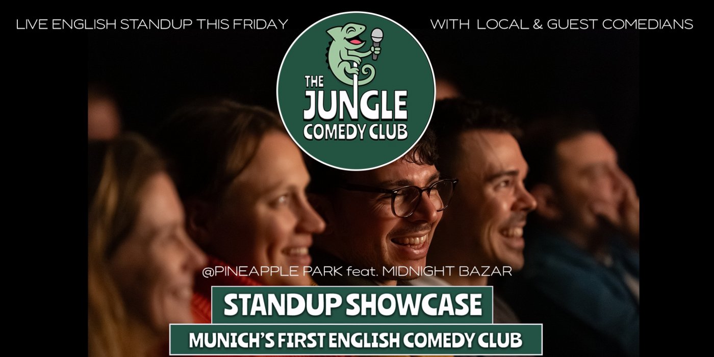 Jungle Comedy Showcase: Live English Standup, 5 December | Event in Munich | AllEvents
