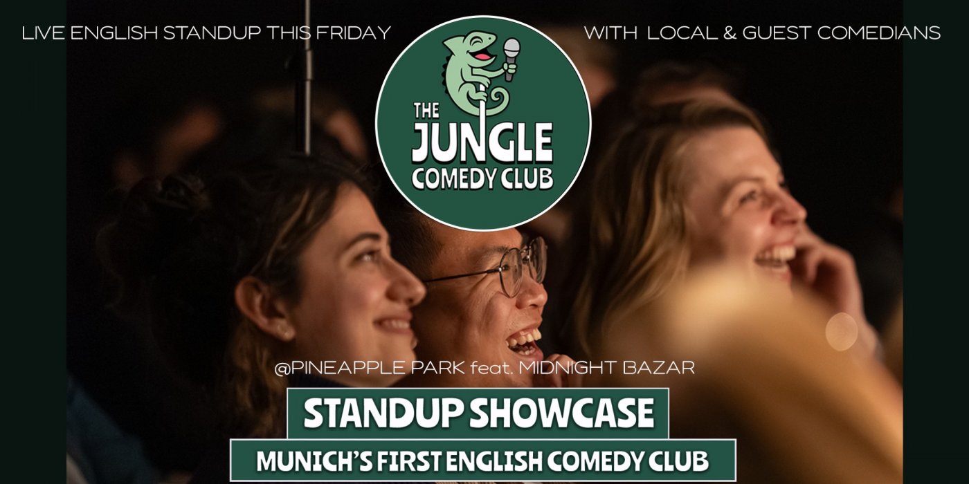 Jungle Comedy Showcase: Live English Standup, 12 December | Event in Munich | AllEvents