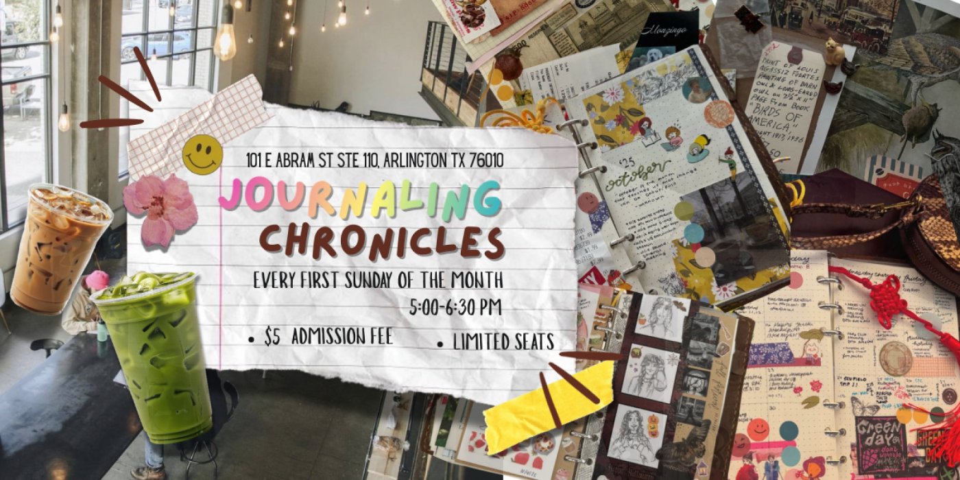 FIRST JOURNALING CHRONICLES EVENT, 4 January | Event in Arlington | AllEvents