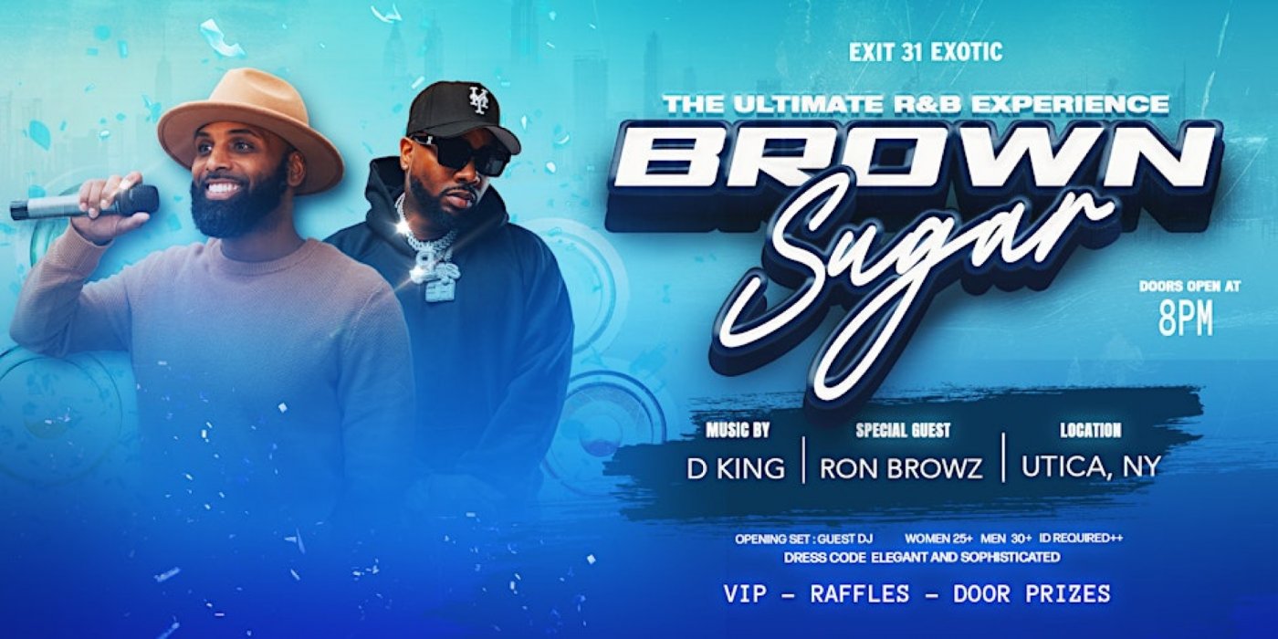 Brown Sugar: The Ultimate R & B Experience, 29 November | Event in Utica | AllEvents