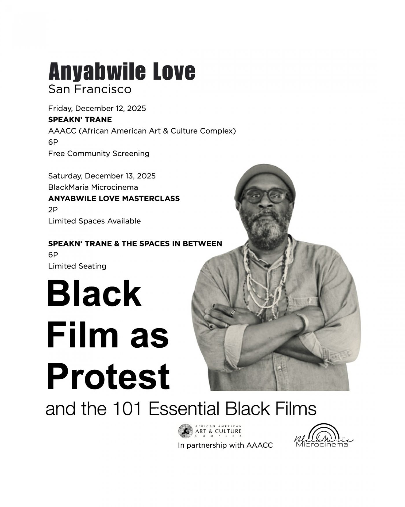BFP: Anyabwile Love Masterclass | Event in San Francisco | AllEvents