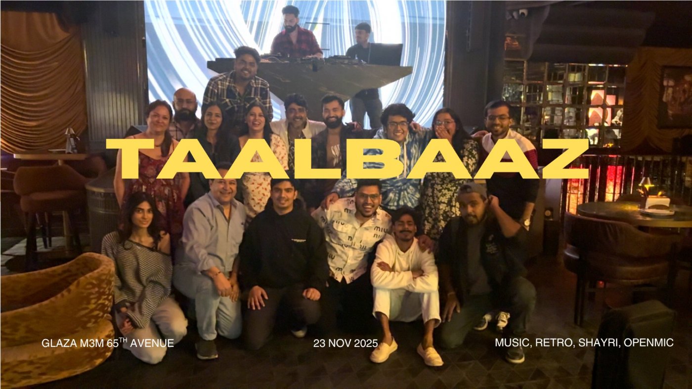 TAAL BAAZ - Music, Shayari & Retro Vibes Unleashed!, 30 November | Event in Gurgaon | AllEvents