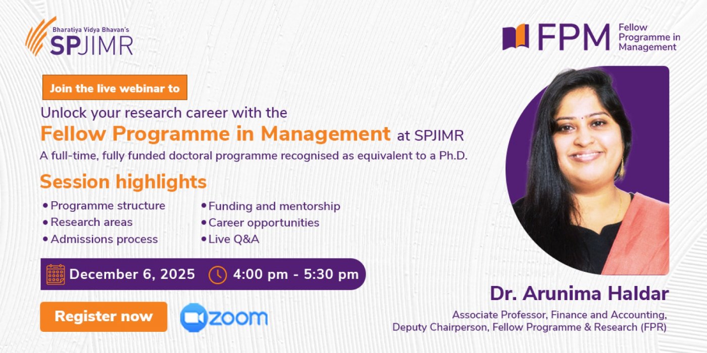 Unlock Your Research Future: Live Webinar with Dr. Arunima Haldar, 6 December | Online Event | AllEvents