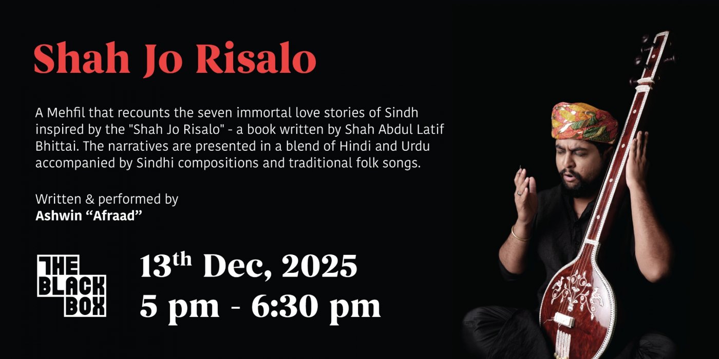 Shah Jo Risalo, 13 December | Event in Pune | AllEvents