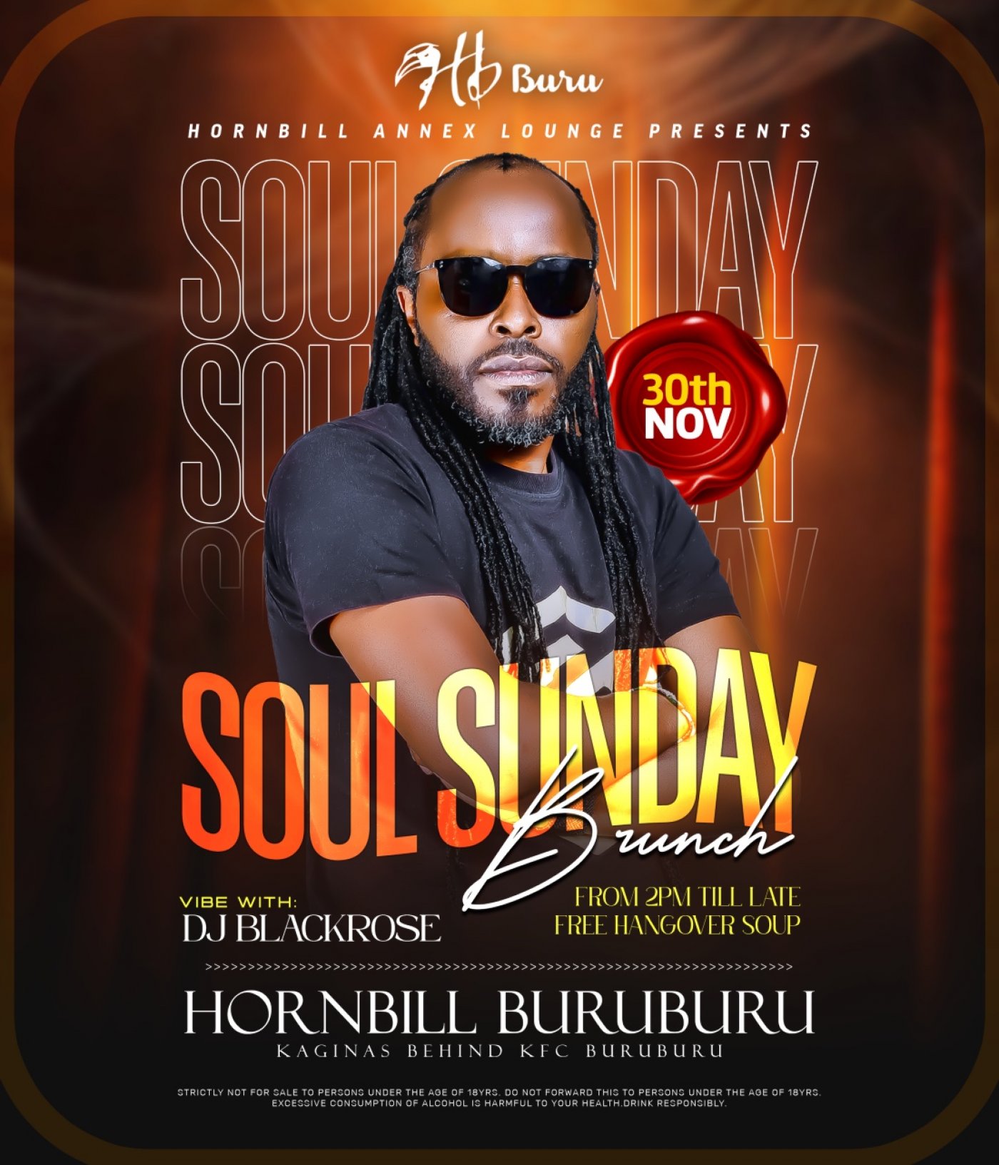 SUNDAY SOUL BRUNCH, 30 November | Event in Nairobi | AllEvents