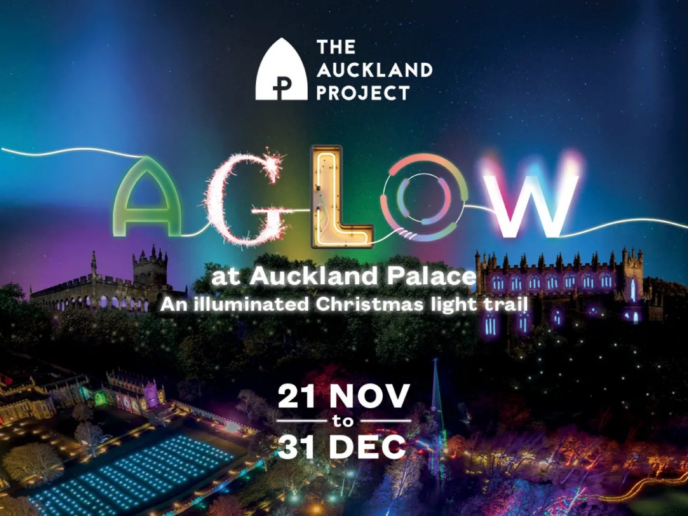 AGLOW at Auckland Castle 2025 | Event in Bishop Auckland | AllEvents