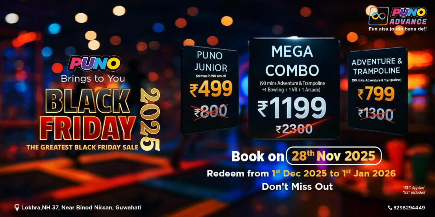 Biggest Black Friday Sale | PUNO Black Friday Mega Sale | Biggest Deal of the Year | One Day Offer, 1 December