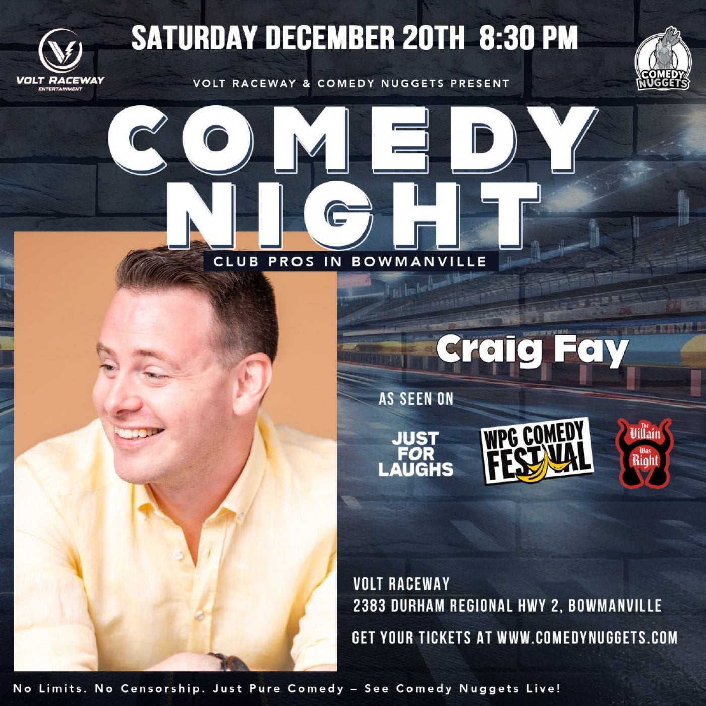 Comedy Nuggets presents Comedy Night in Bowmanville, 20 December | Event in Bowmanville | AllEvents