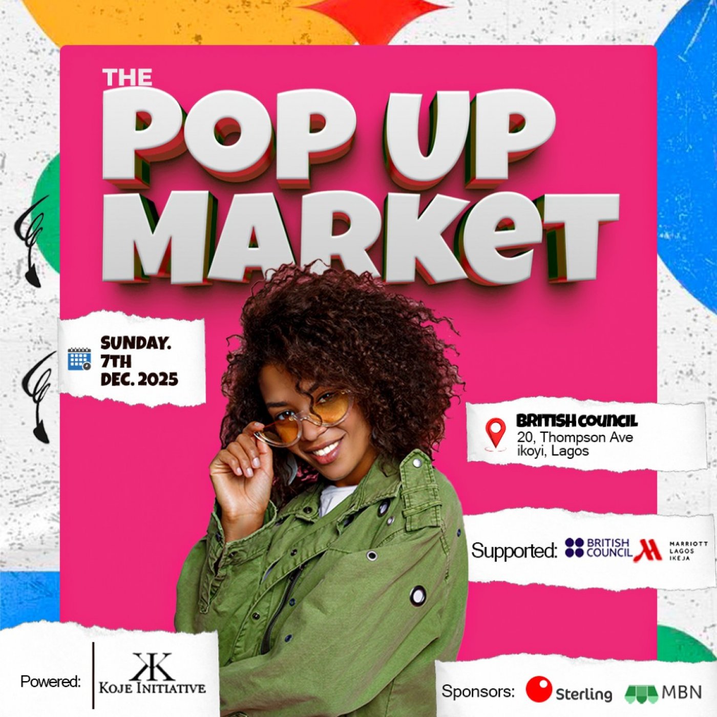 The POP-UP Market — British Council Edition, 7 December | Event in Lagos | AllEvents