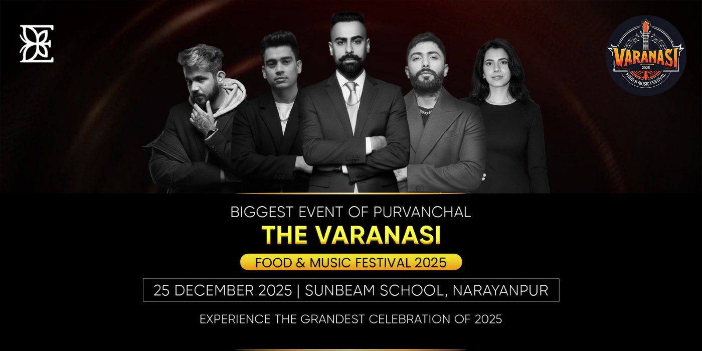 THE VARANASI – FOOD & MUSIC FESTIVAL 2025, 25 December | Event in Varanasi | AllEvents