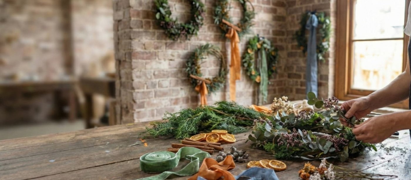 Everlasting Festive Wreath Workshop, 17 December | Event in Rozelle | AllEvents