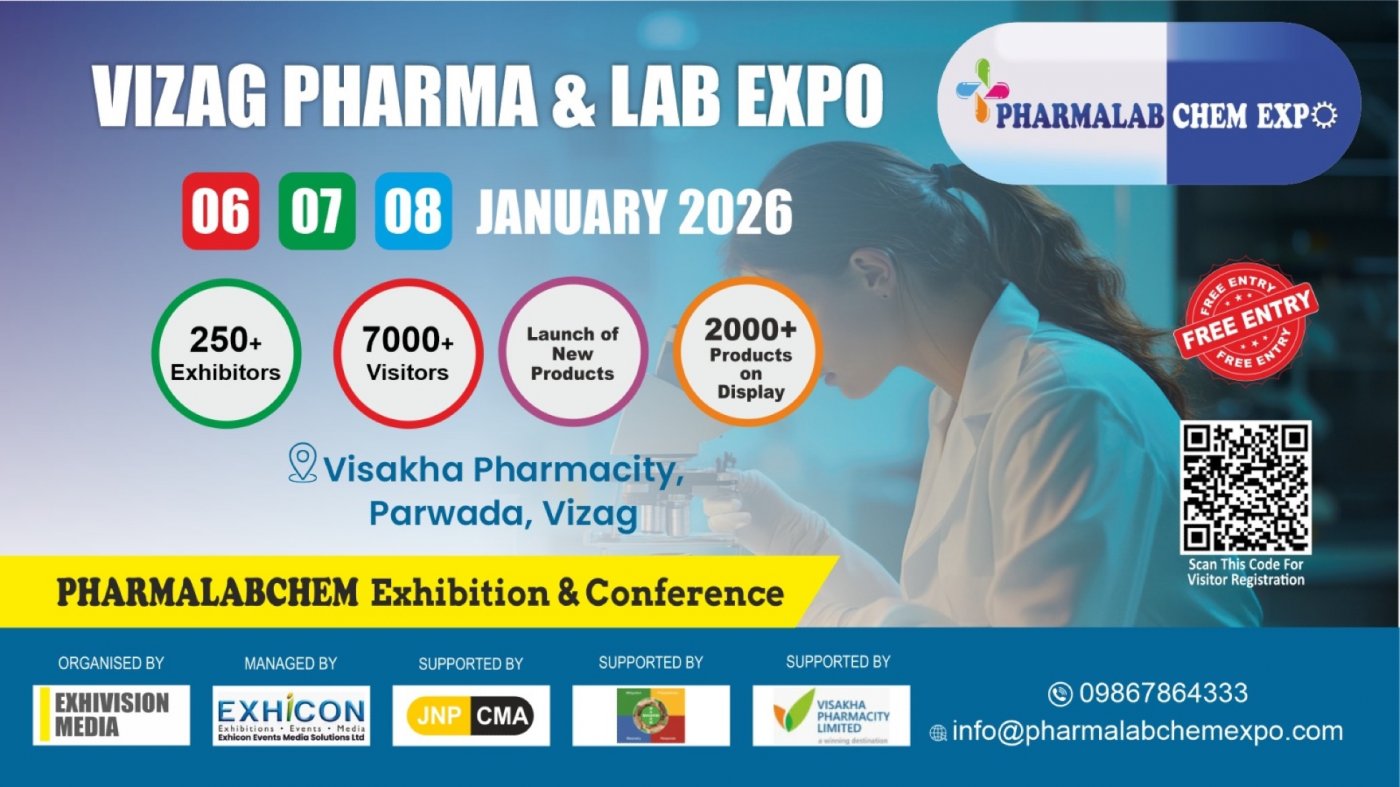 Vizag Pharma and Lab EXpo (Pharmalabchem Expo), 6 January | Event in Visakhapatnam | AllEvents