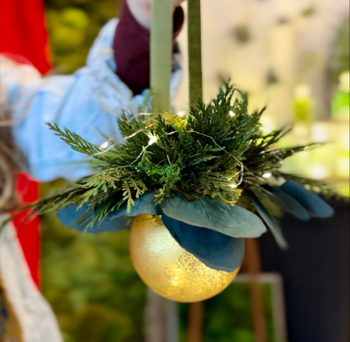 Fairy Light-Up Holiday Ornament Workshop with Everlasting Greenery, 13 December | Event in Camino | AllEvents