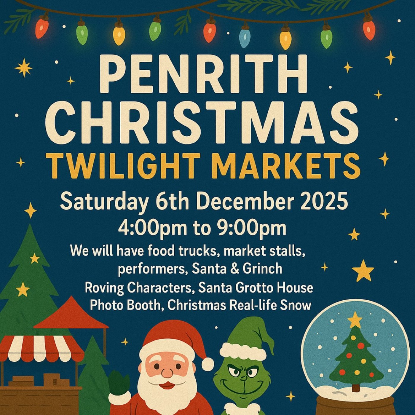 Penrith Christmas Twlight Christmas Markets 2025, 6 December | Event in Penrith | AllEvents