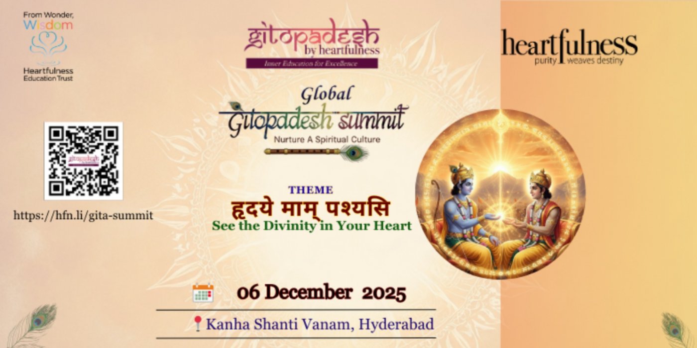Global Gitopadesh Summit 2025, 6 December | Event in Hyderabad | AllEvents