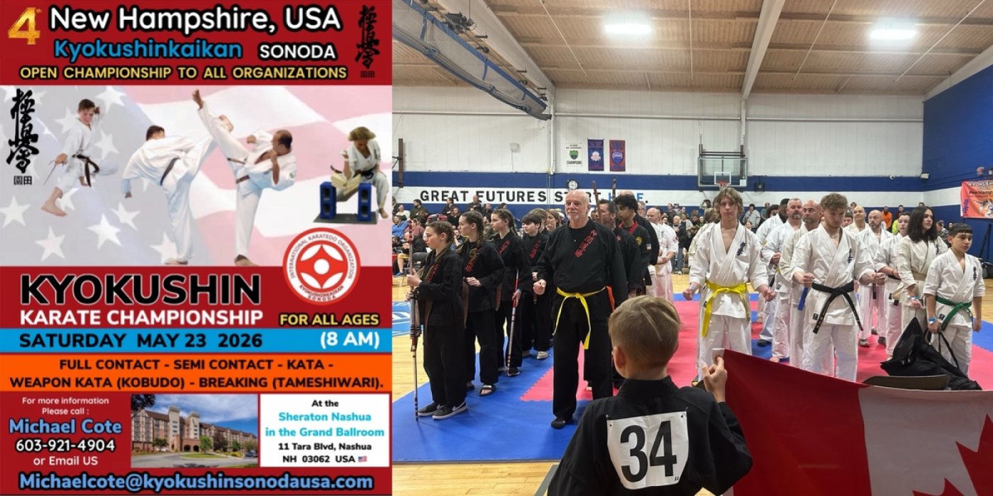 4th USA NEW HAMPSHIRE KYOKUSHIN KARATE OPEN TO ALL CHAMPIONSHIPS 2026, 23 May | Event in Nashua | AllEvents