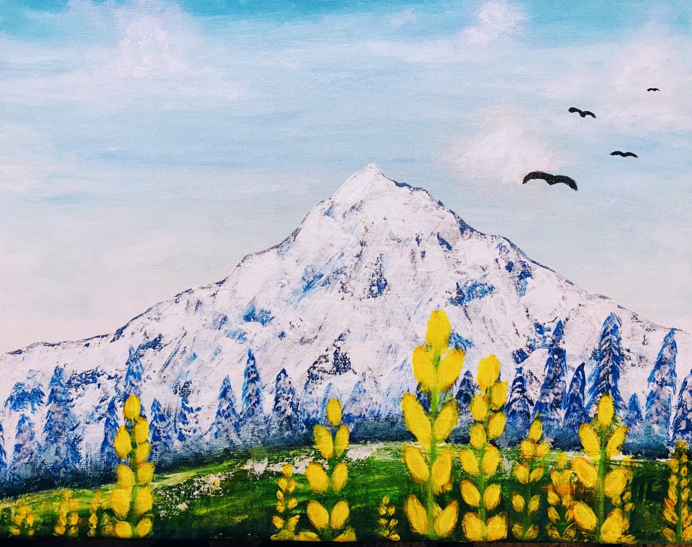 Mt. Hood Palette Knife Paint Night!, 29 December | Event in Troutdale | AllEvents