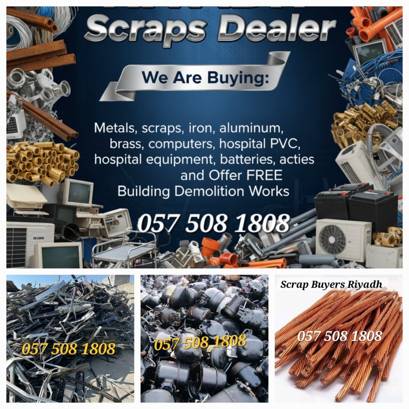 Scrap Metal Buyers and Dealers in Riyadh  | Event in Riyadh | AllEvents