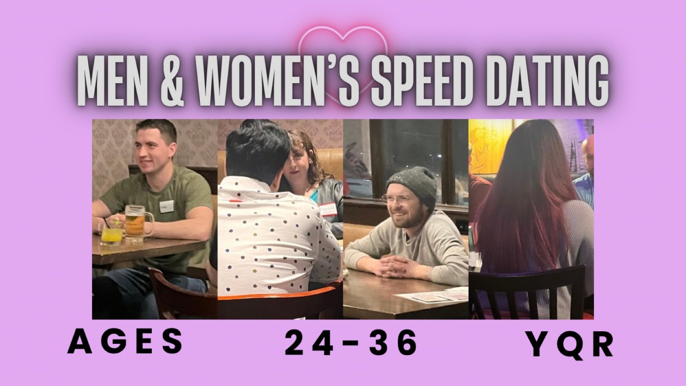  Regina Men & Women's Speed Dating: Ages 24-36, 4 January | Event in Regina | AllEvents