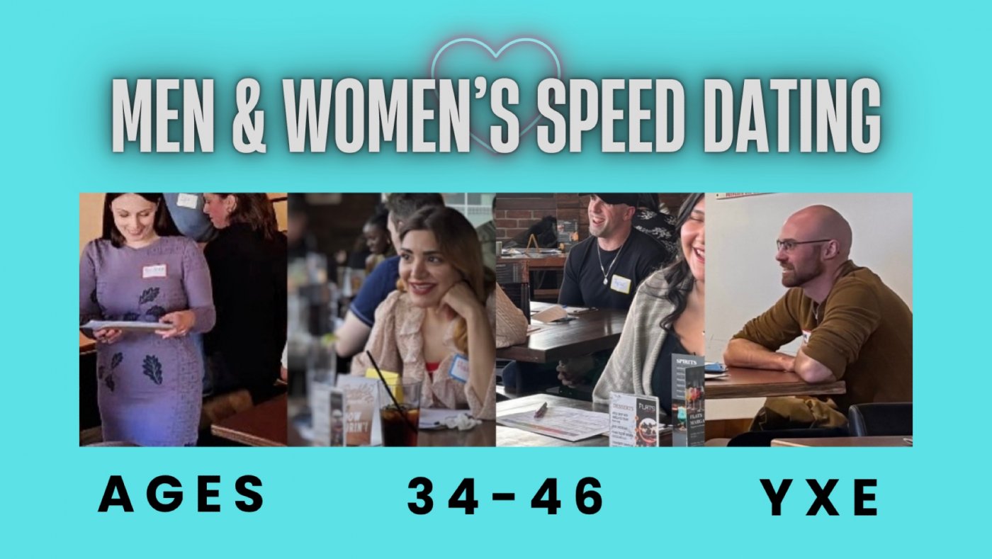 Speed Date Stoon: Ages 34-46 with Queen City Connect, 17 January | Event in Saskatoon | AllEvents