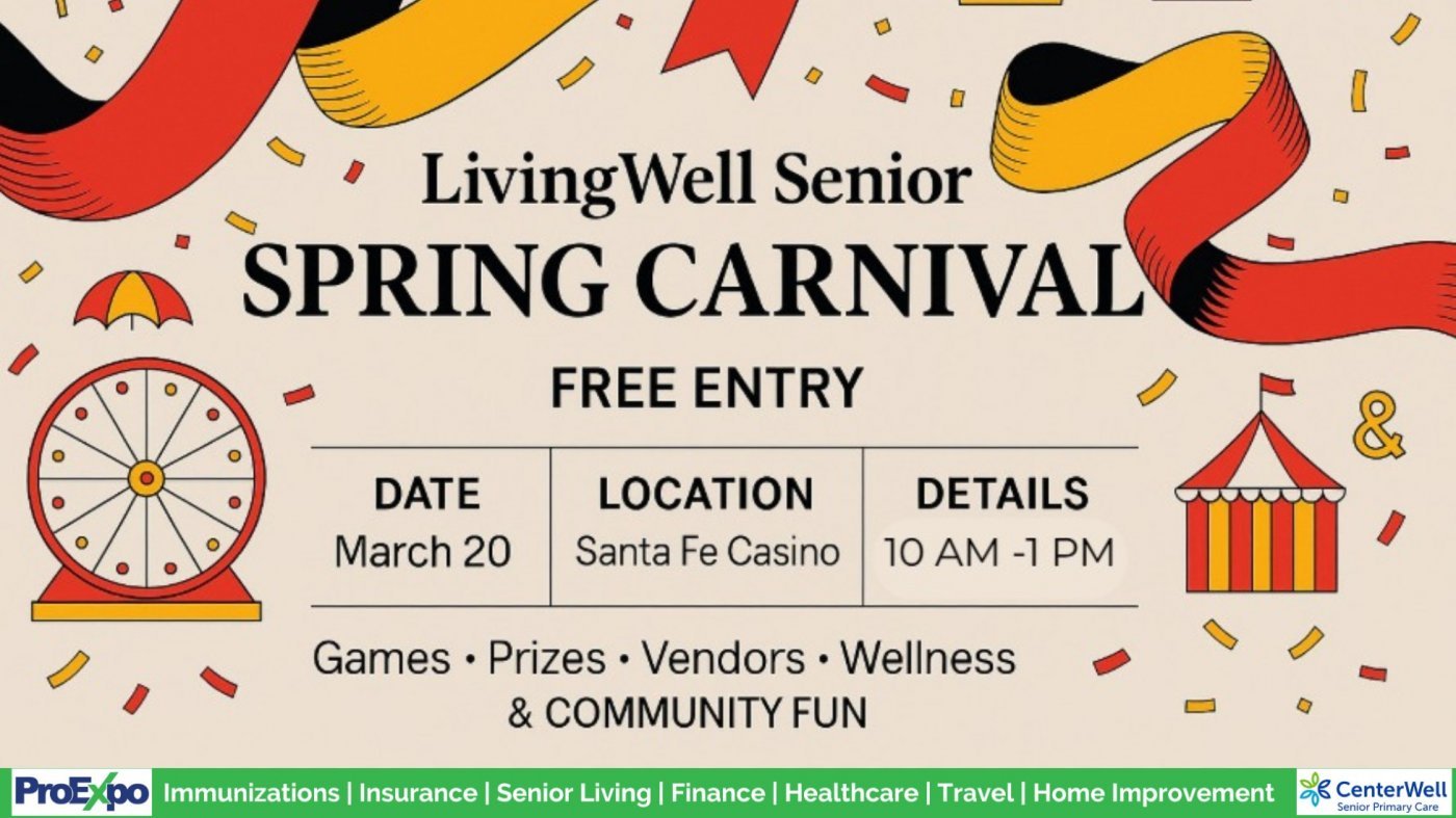 Living Well Senior Spring Carnival, 20 March | Event in Las Vegas | AllEvents