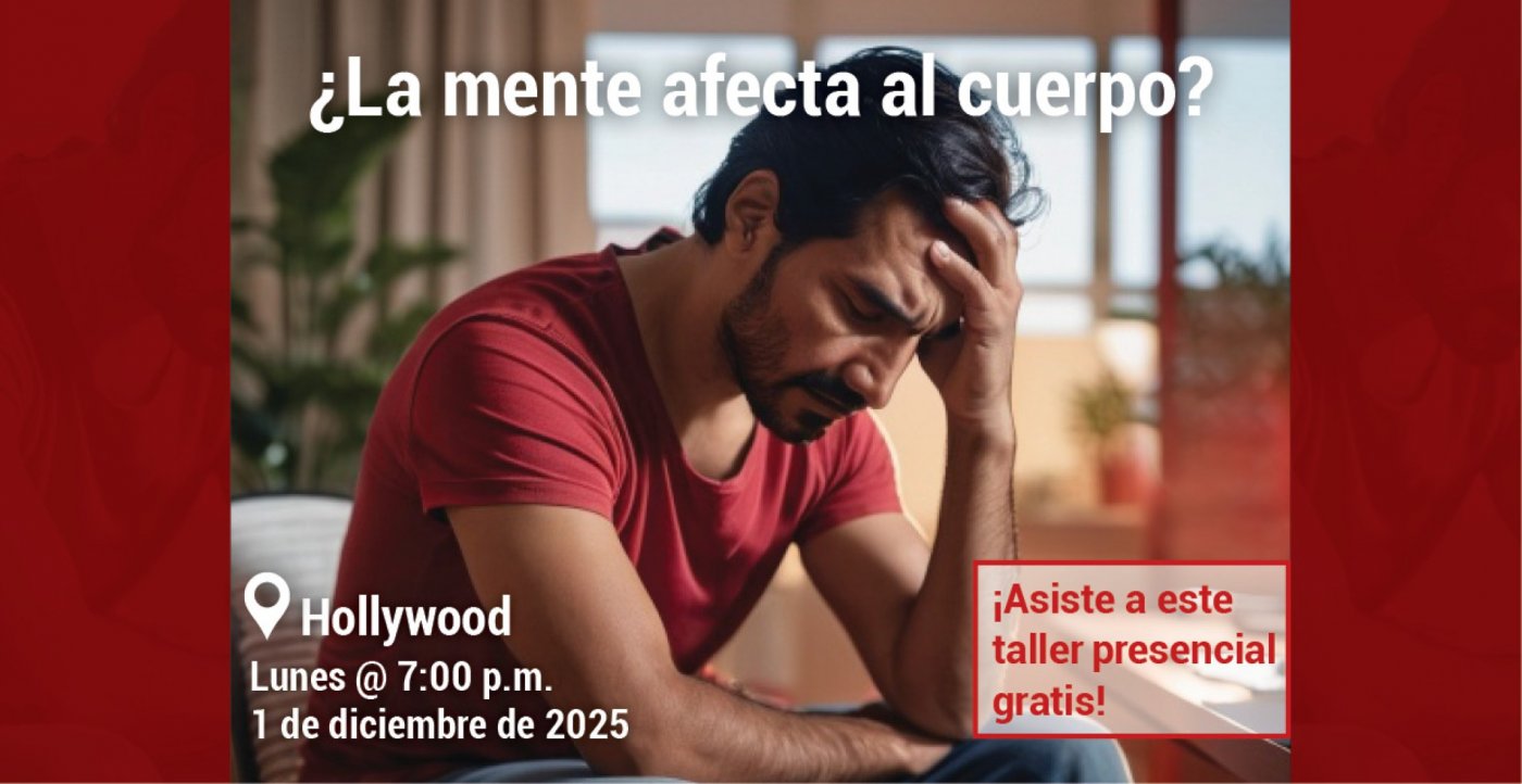 ¿La mente afecta al cuerpo?, 1 December | Event in Los Angeles | AllEvents