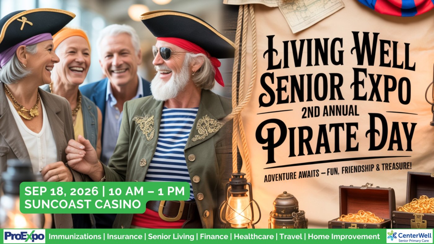 Living Well Senior Expo – 2nd Annual Pirate Day, 18 September | Event in Las Vegas | AllEvents