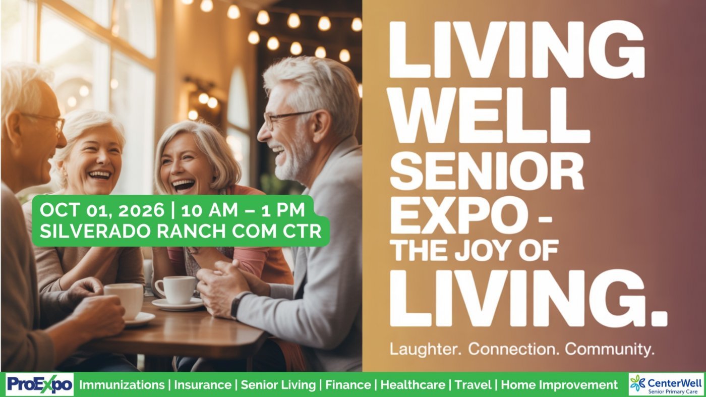 Living Well Senior Expo – The Joy of Living!, 1 October | Event in Las Vegas | AllEvents