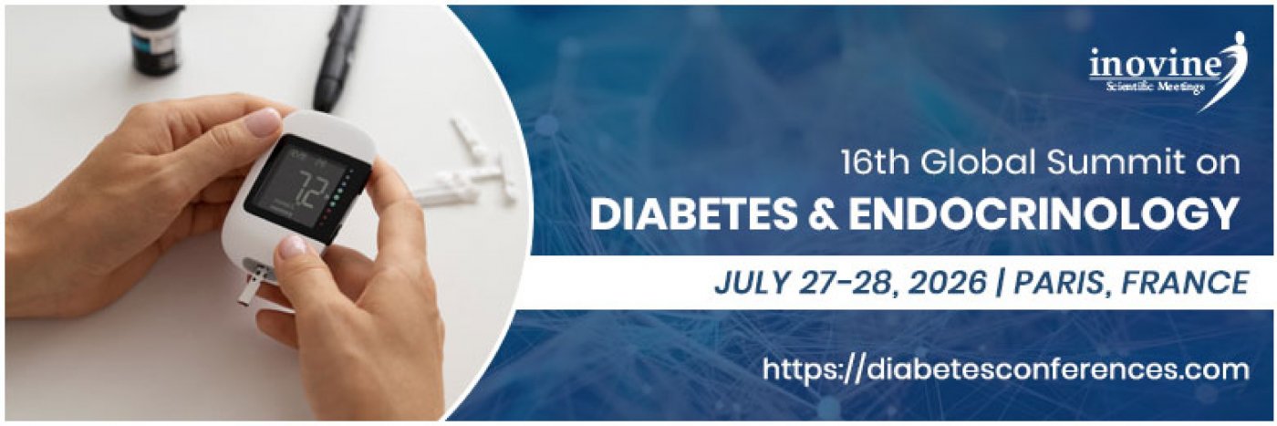 16th Global Summit on Diabetes & Endocrinology, 27 July | Event in Paris | AllEvents