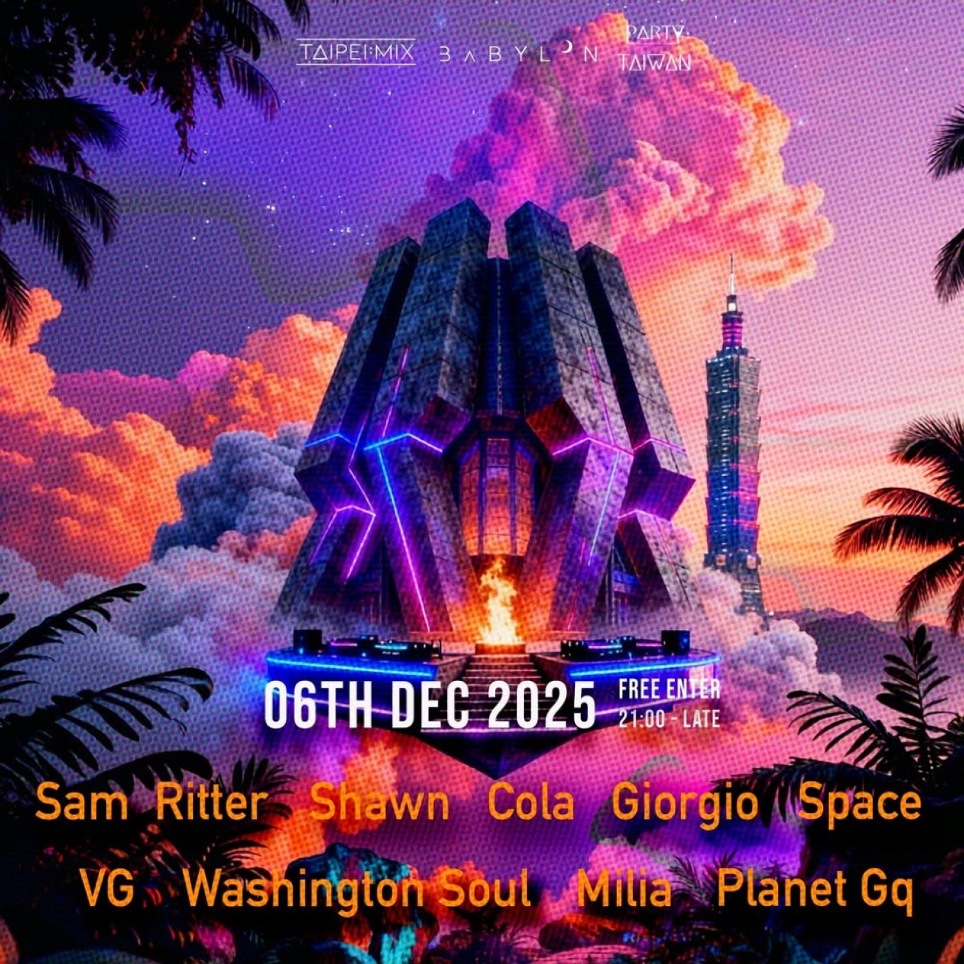 TaipeiMix X Babylon #18, 6 December | Event in Taipei | AllEvents