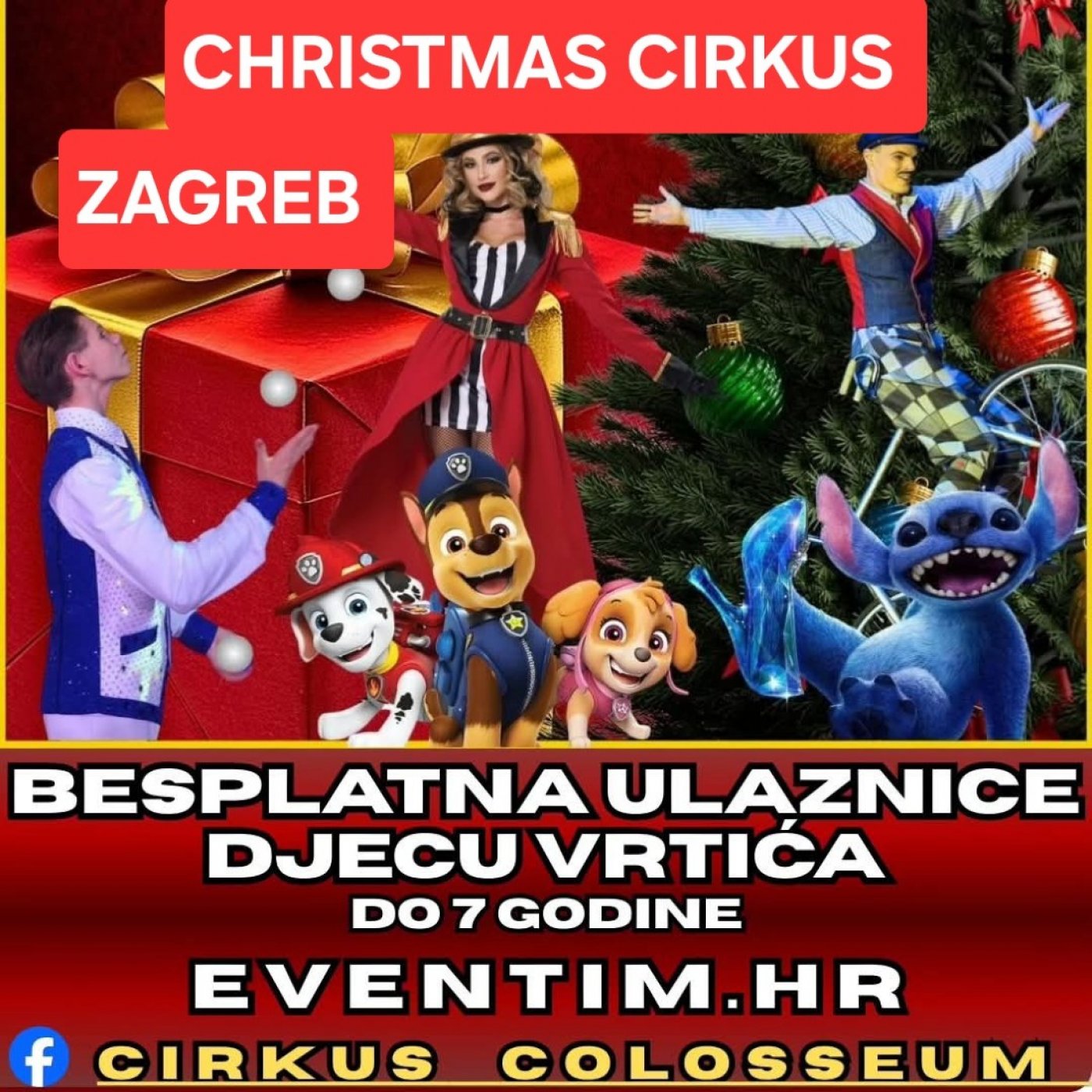 Cirkus Colosseum ZAGREB , 30 November | Event in Zagreb | AllEvents