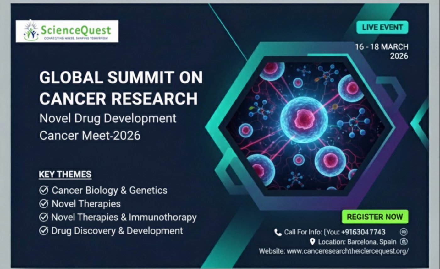 Global Summit on Cancer Research and Novel Drug Development , 16 March | Event in Barcelona | AllEvents