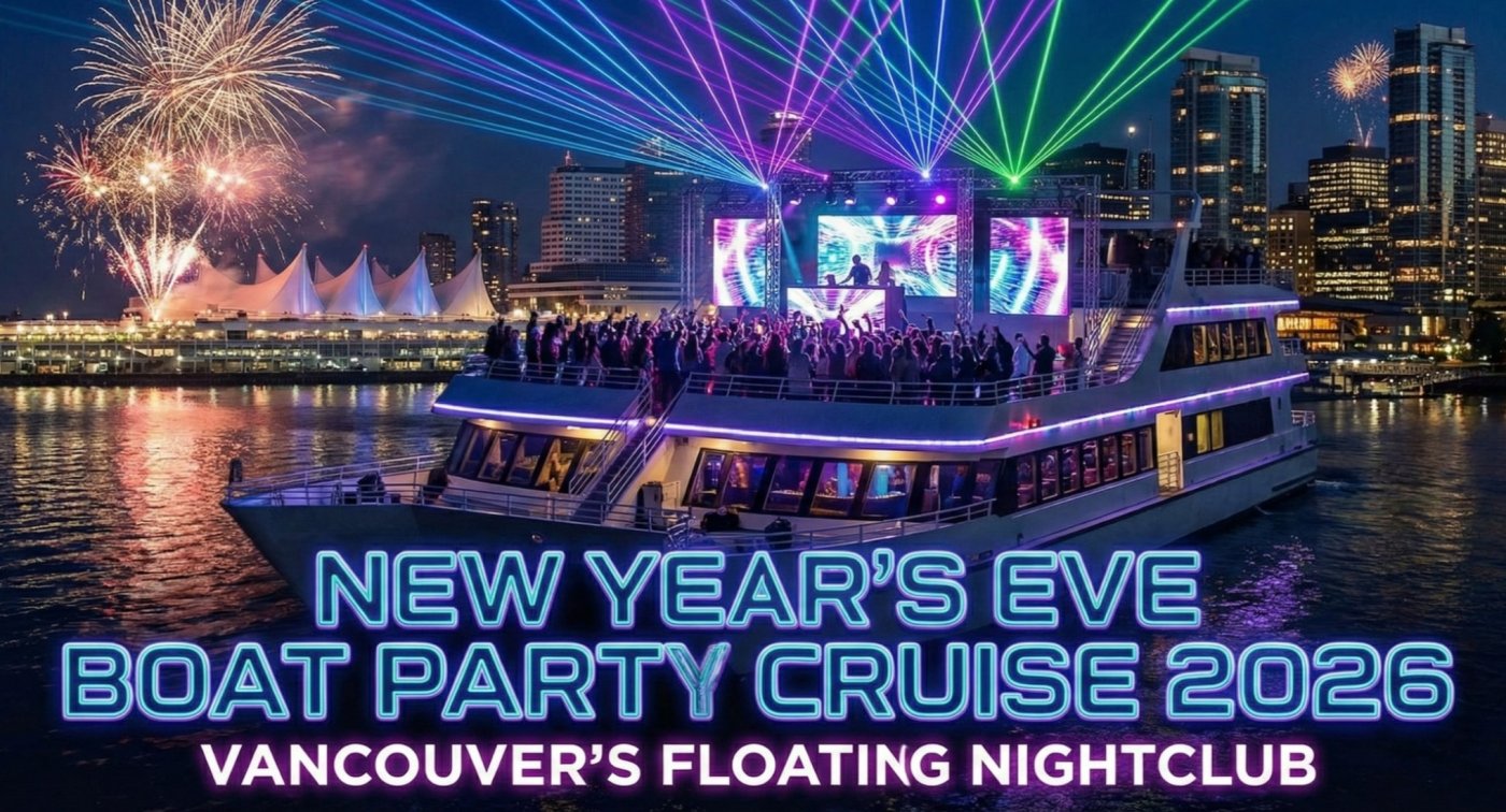 New Year's Eve Boat Party Cruise 2026 | Vancouver's Floating Nightclub, 31 December | Event in Vancouver | AllEvents