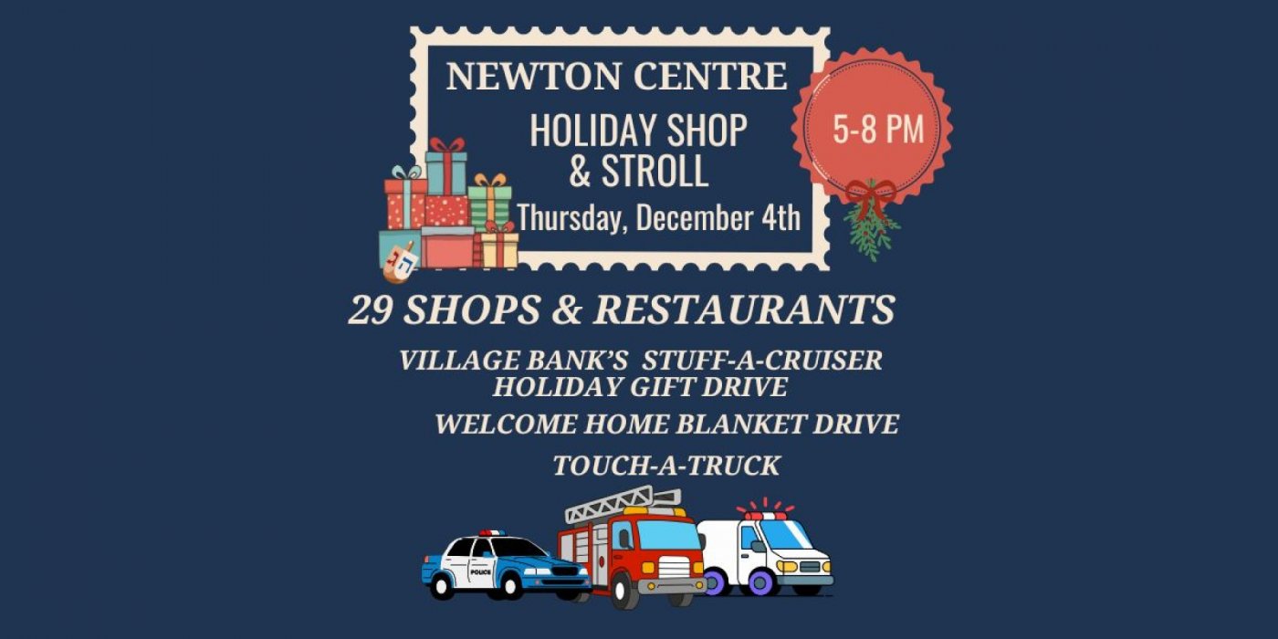 Newton Centre Holiday Shop & Stroll, 4 December | Event in Newton | AllEvents