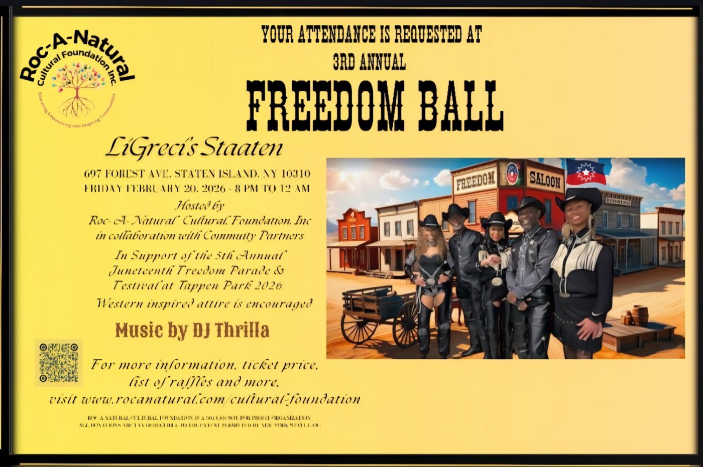 3rd Annual Freedom Ball Fundraiser, 20 February | Event in Staten Island | AllEvents