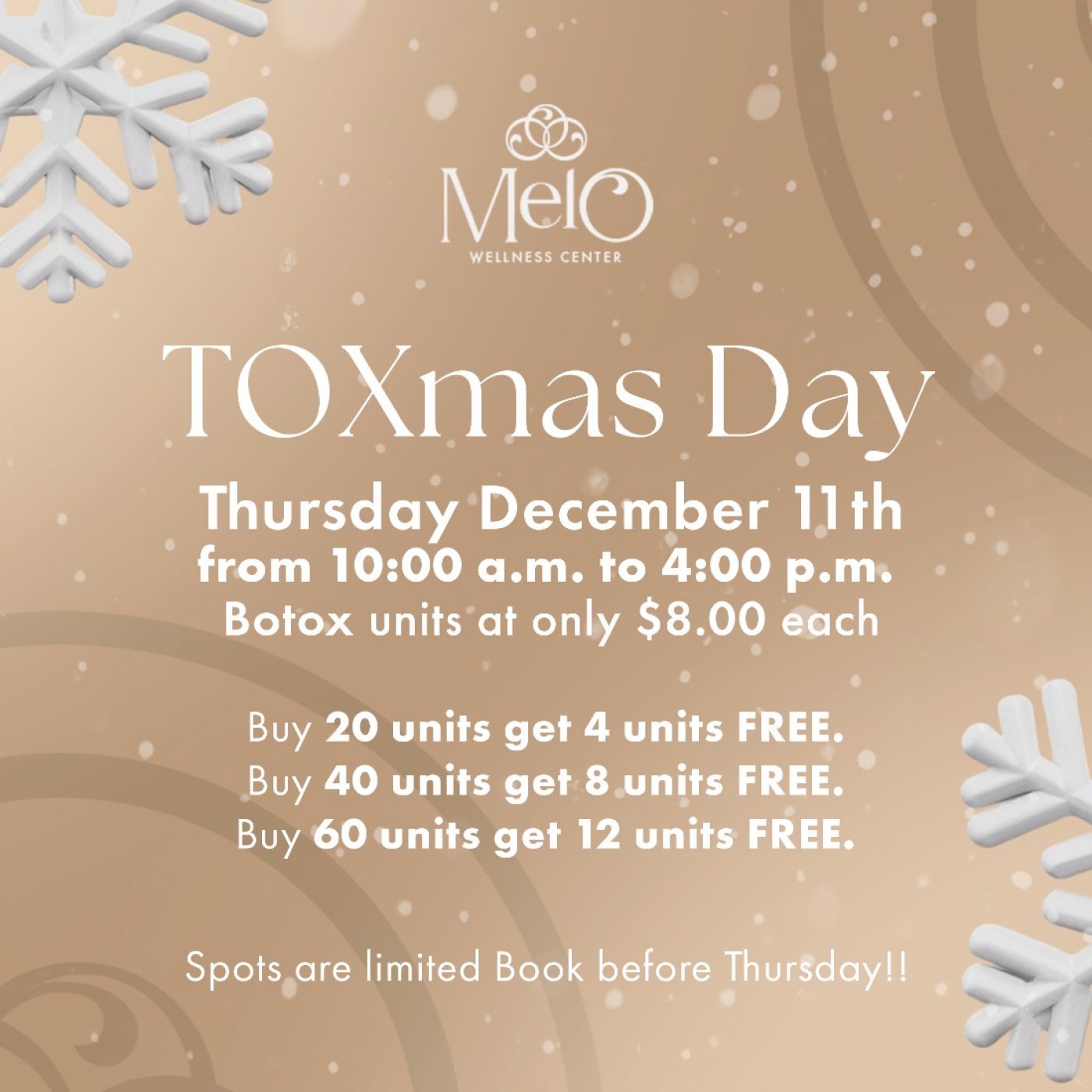 TOXmas Day at MelO, 11 December | Event in New Port Richey | AllEvents
