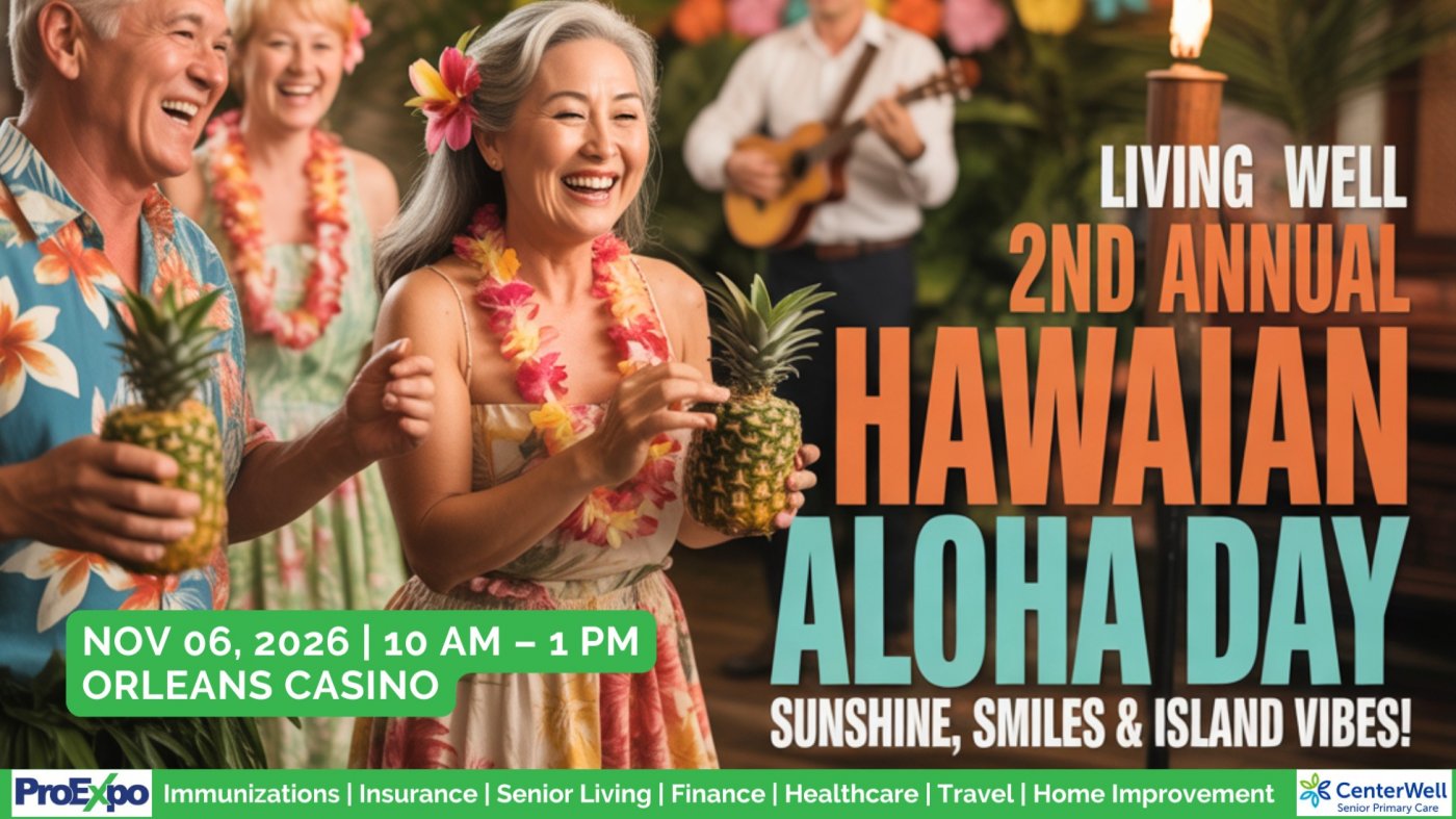 LivingWell Senior Expo – 2nd Annual Hawaiian Aloha Day, 6 November | Event in Las Vegas | AllEvents