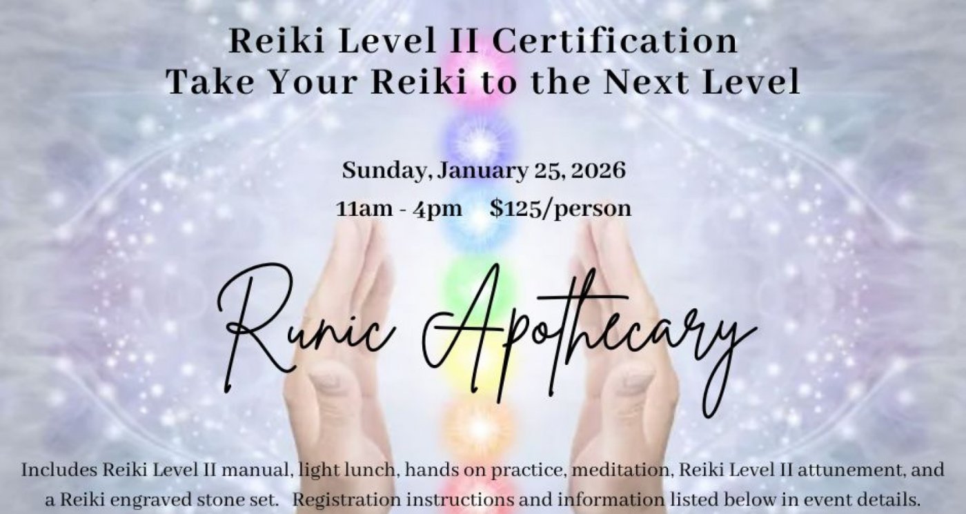 Usui Reiki Level II Certification, 25 January | Event in Green Bay | AllEvents