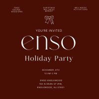 Enso Holiday Sauna Party: A Holiday Reset & Market logo