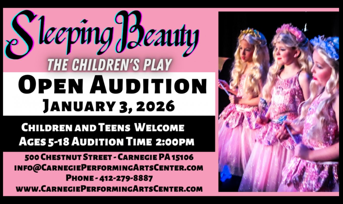 Auditions for Sleeping Beauty Children's Theatre, 3 January | Event in Carnegie | AllEvents