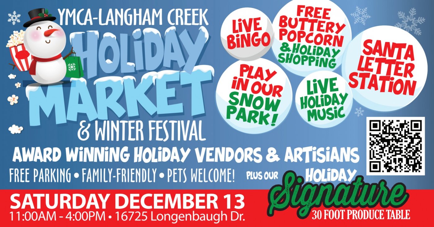 ☃️YMCA LANGHAM CREEK HOLIDAY MARKET- WINTER FESTIVAL- FARMERS MARKET, 13 December | Event in Cypress | AllEvents
