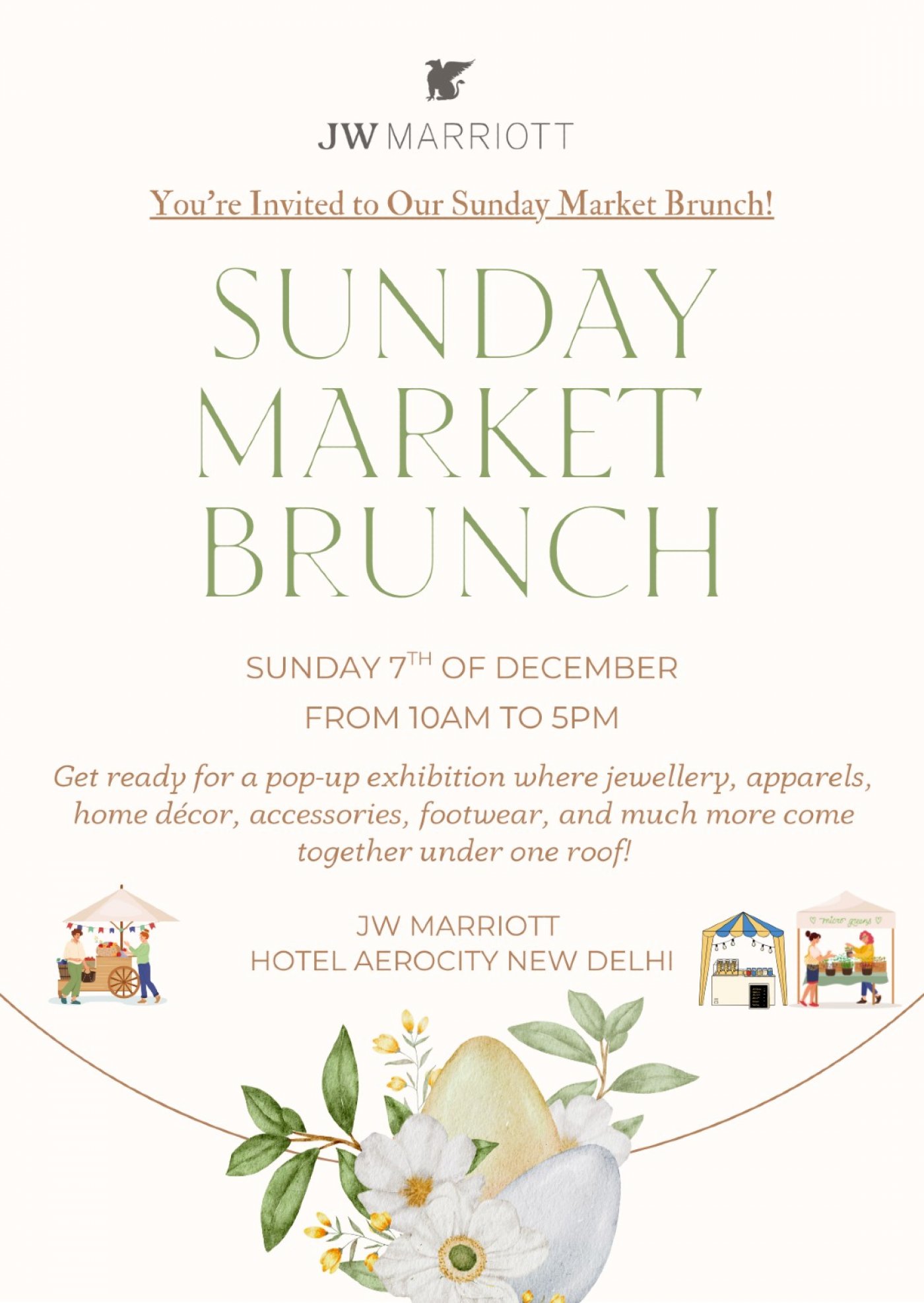 Sunday Market Brunch, 7 December | Event in New Delhi | AllEvents
