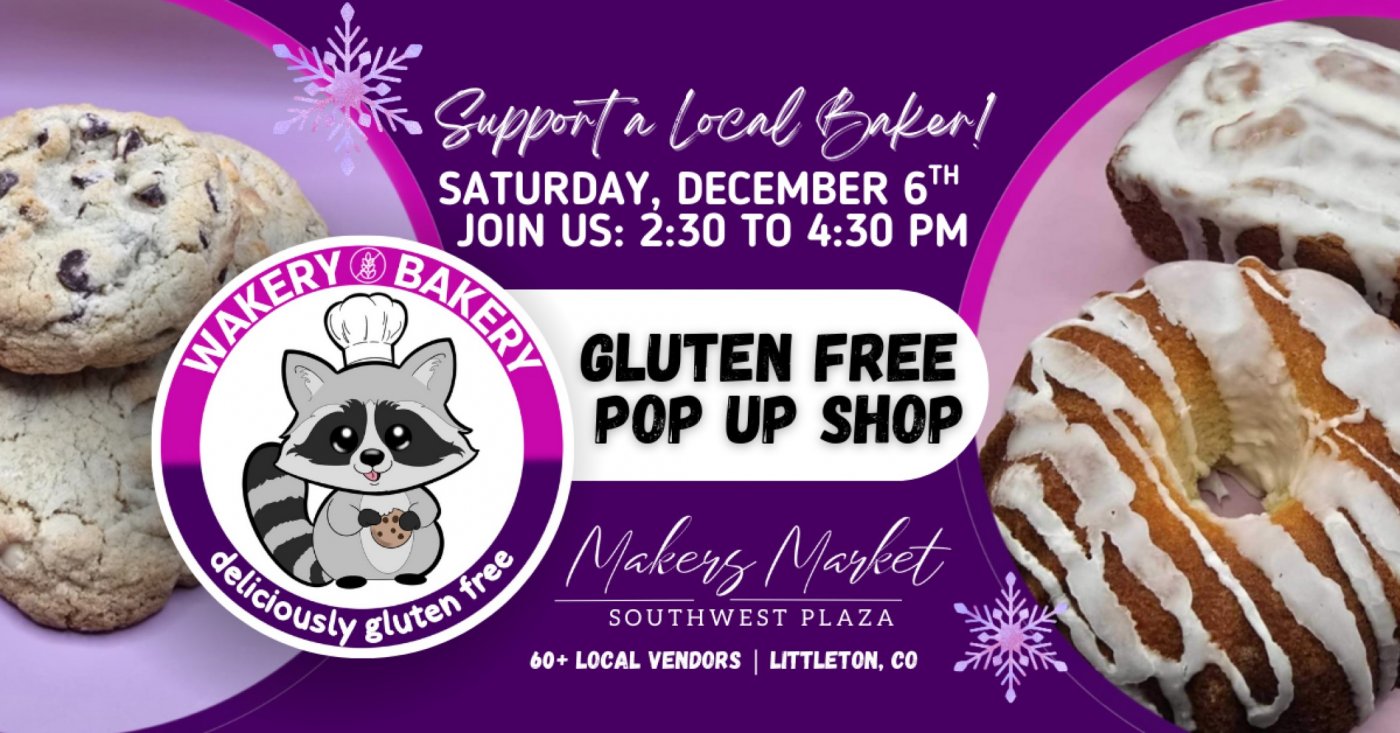 Gluten Free Pop Up with Wakery Bakery, 6 December | Event in Littleton | AllEvents