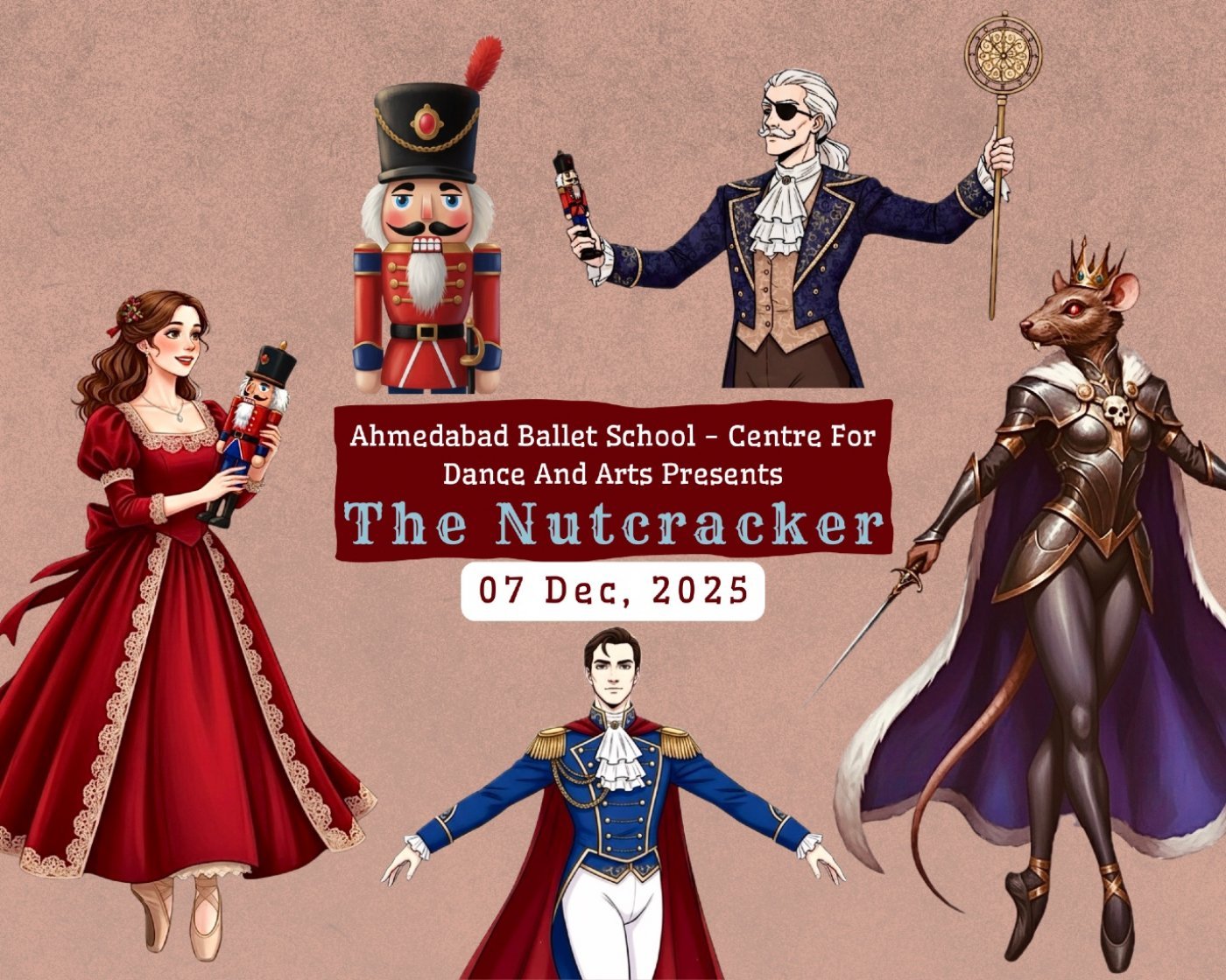 The Nutcracker: A Dance Odyssey, 7 December | Event in Ahmedabad | AllEvents