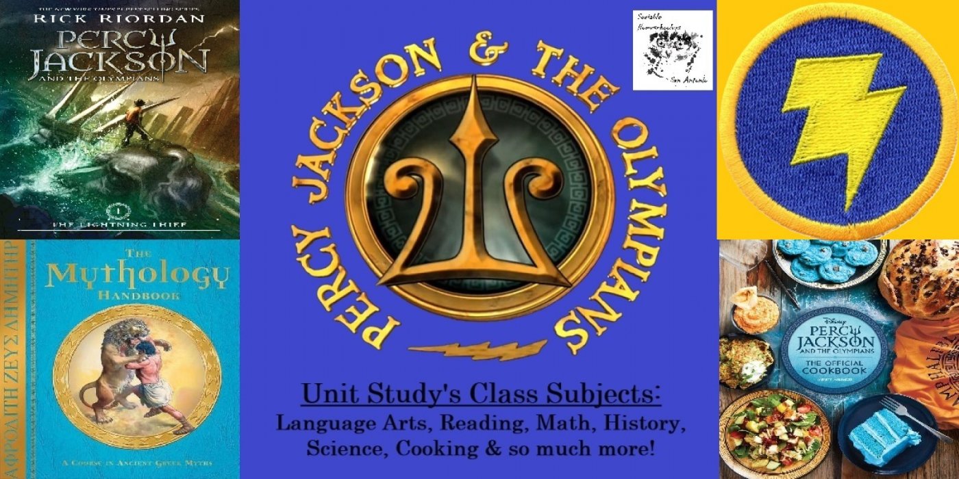Percy Jackson Series Unit Study (New Class!), 12 January | Event in San Antonio | AllEvents
