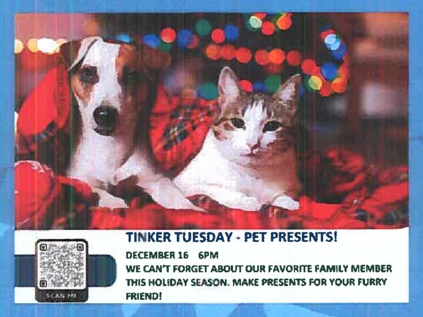 The Tinker Tuesday Pet Presents Maker Event, 16 December | Event in Madison Heights | AllEvents