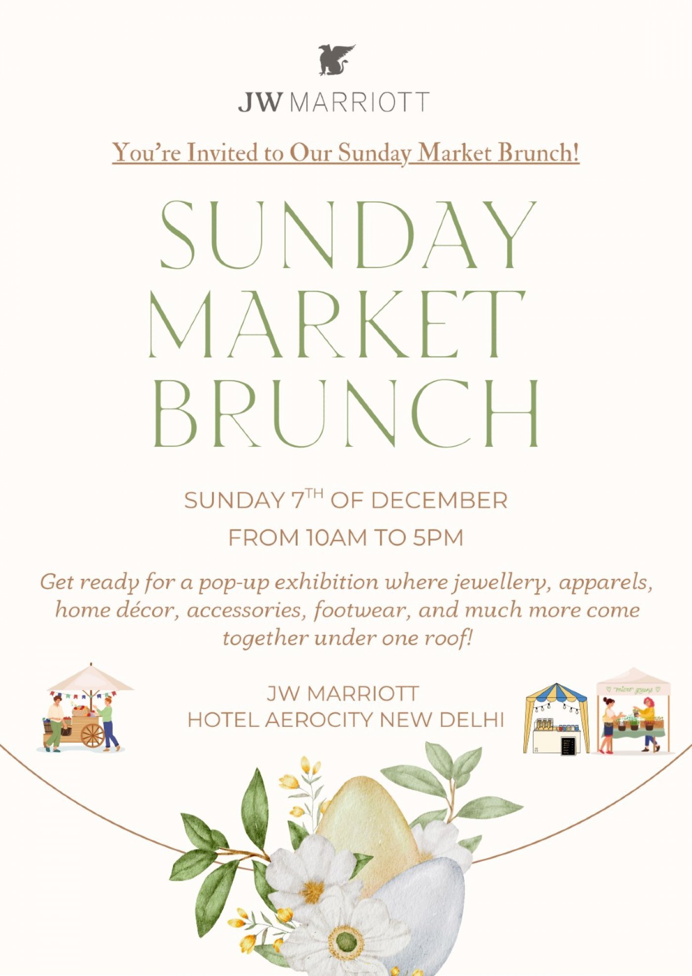 Sunday Market Brunch, 7 December | Event in New Delhi | AllEvents